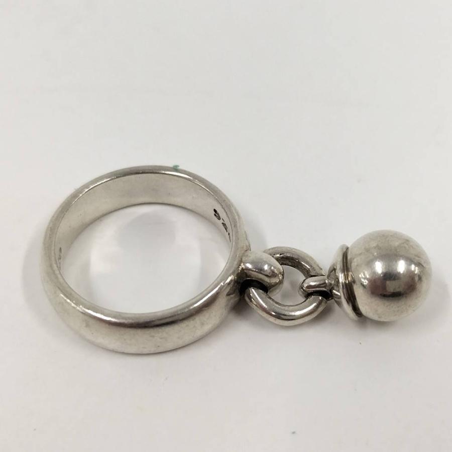 TIFFANY&Co. ティファニー ボールダングル リング シルバー925製 TIFFANY&Co.（ティファニー） ダングルボール リング SV925 シルバー