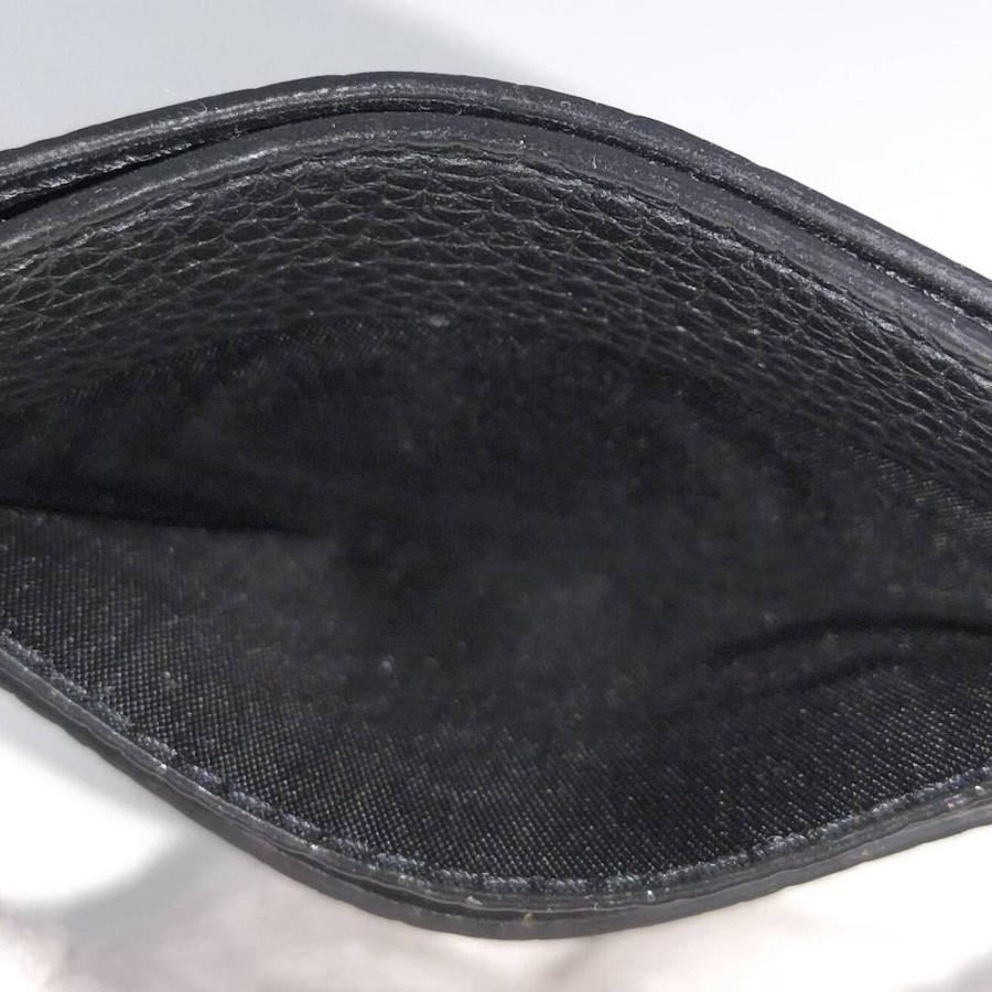 SAINT LAURENT SANT カードケース レザー ブラック : JJコレクション
