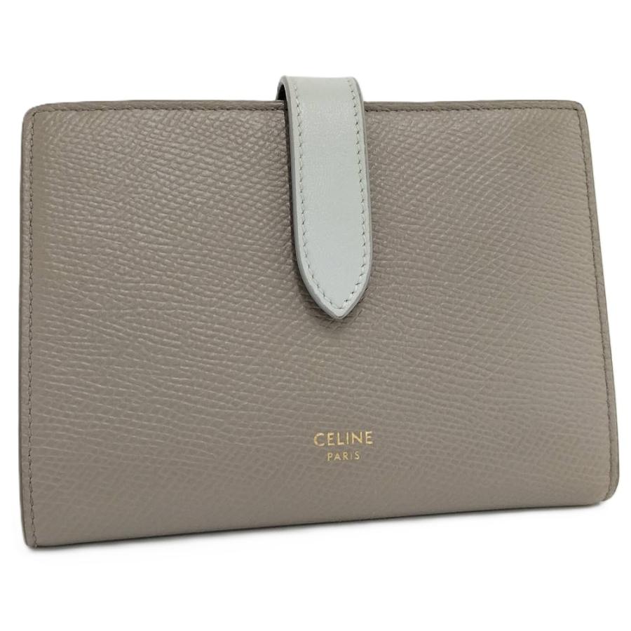 CELINE（セリーヌ） ミディアム ストラップウォレット 2つ折り財布