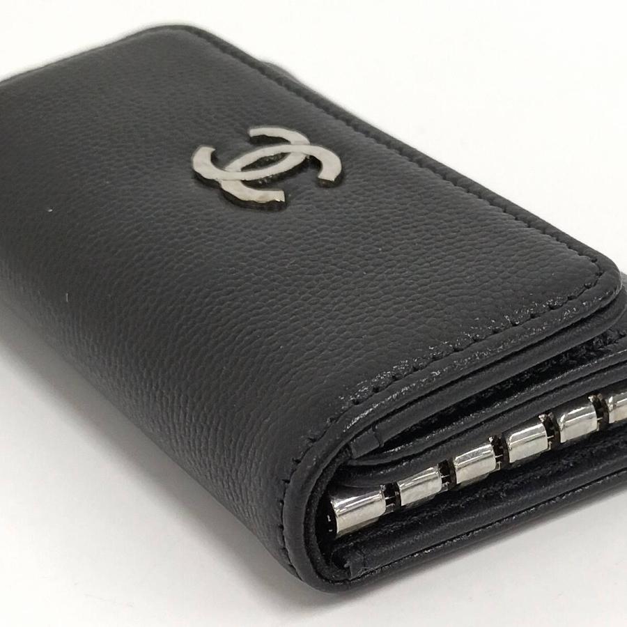 CHANEL（シャネル） セブルガ ココマーク 6連キーケース キャビア