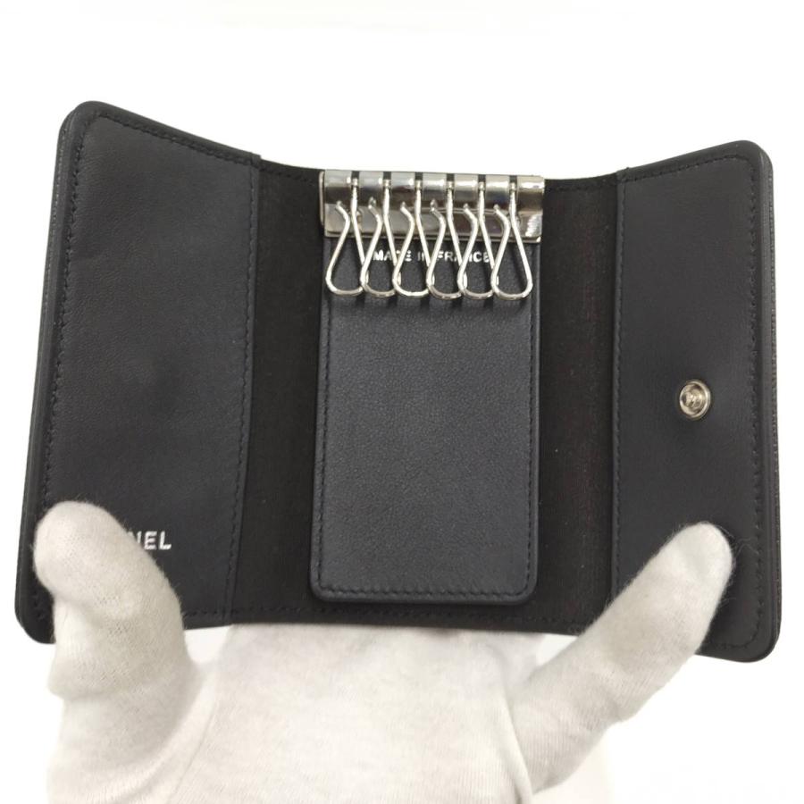CHANEL（シャネル） セブルガ ココマーク 6連キーケース キャビア