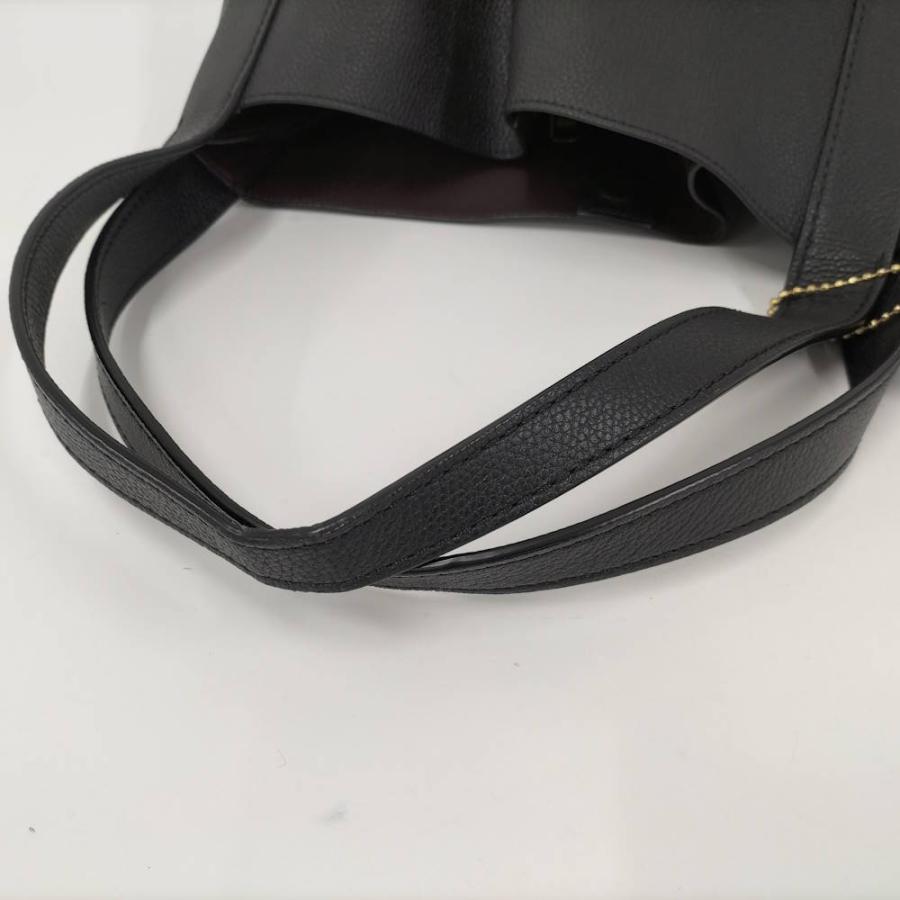 未使用級 コーチ ハドリー ホーボー 73549 ショルダーバッグ レザー 黒 COACH（コーチ） ショルダーバッグ ハドリーホーボー レザー ブラック