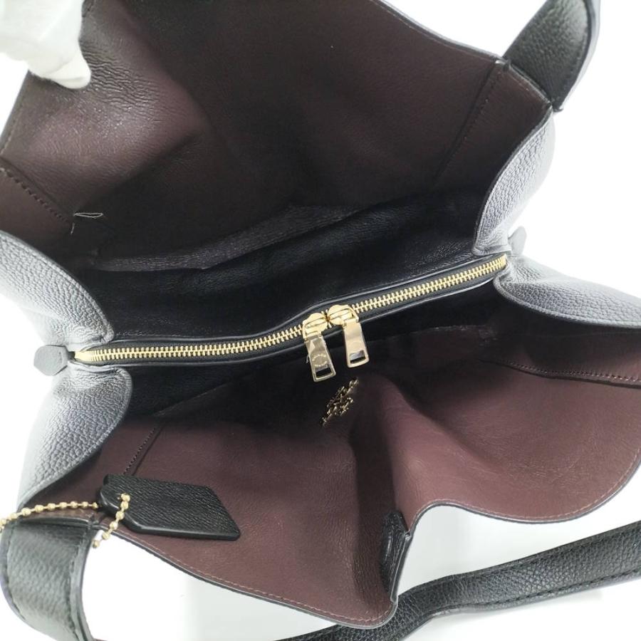 COACH ショルダーバッグ ハドリーホーボー レザー ブラック 73549 COACH(コーチ) / ショルダーバッグ_ハドリー_ホーボー_オールレザー