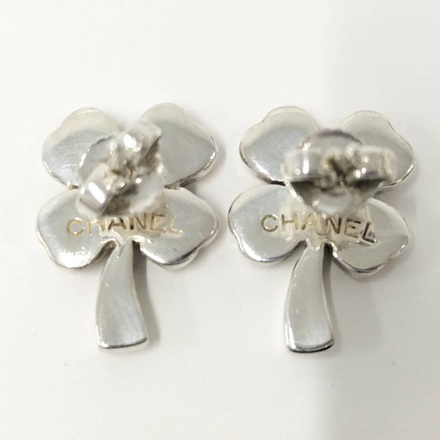 CHANEL（シャネル） ピアス クローバー シルバー SV925 : JJ