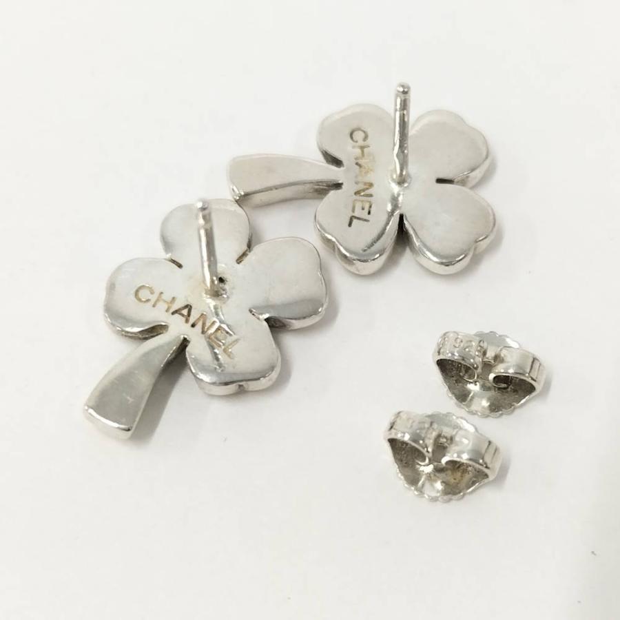 CHANEL（シャネル） ピアス クローバー シルバー SV925 : JJ