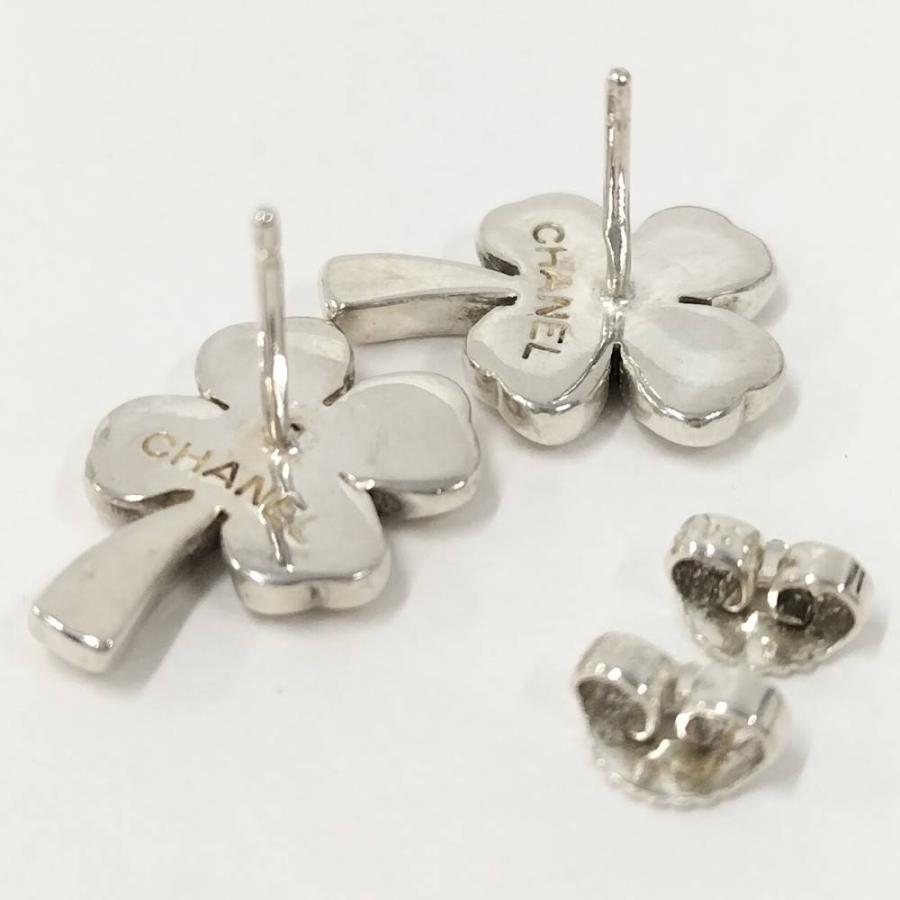 CHANEL（シャネル） ピアス クローバー シルバー SV925 : JJ
