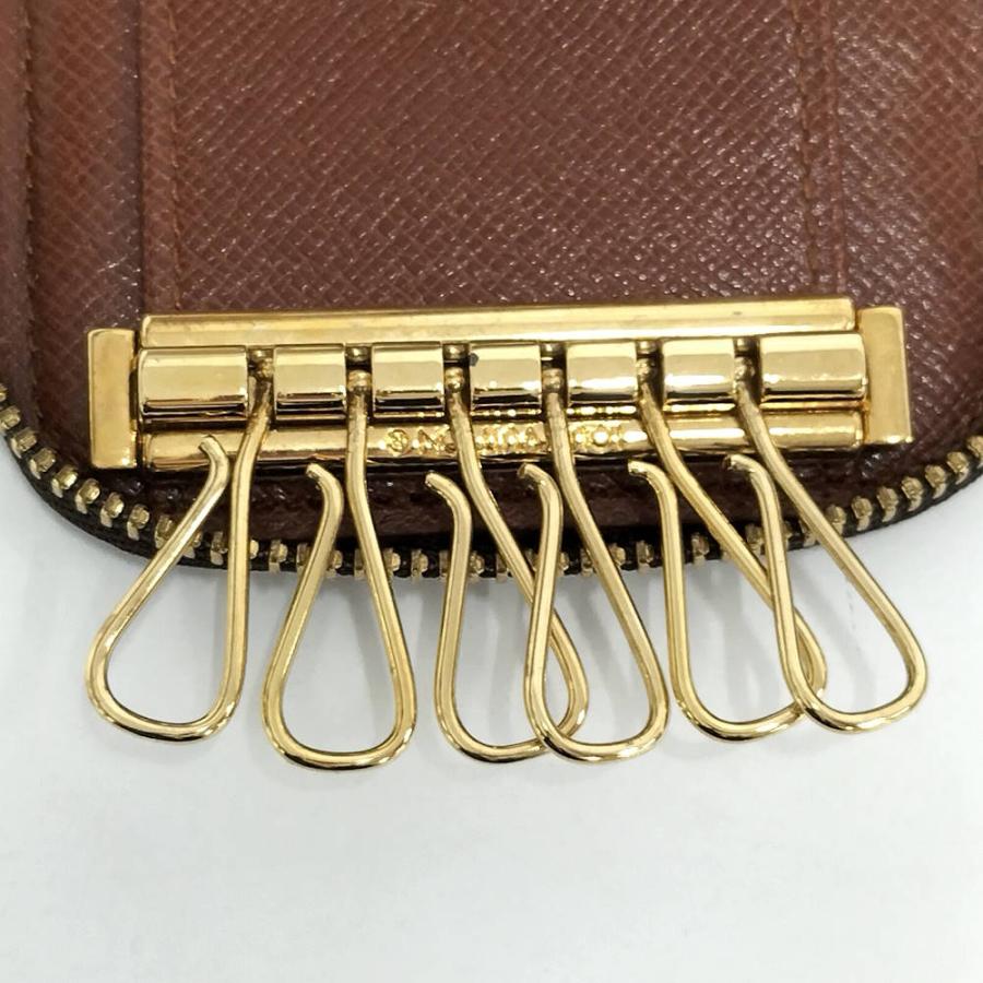 美品 ルイヴィトン キーケース ポシェット6クレ モノグラム ヴィンテージ LOUIS VUITTON（ルイ・ヴィトン） ポシェット6クレ キーケース