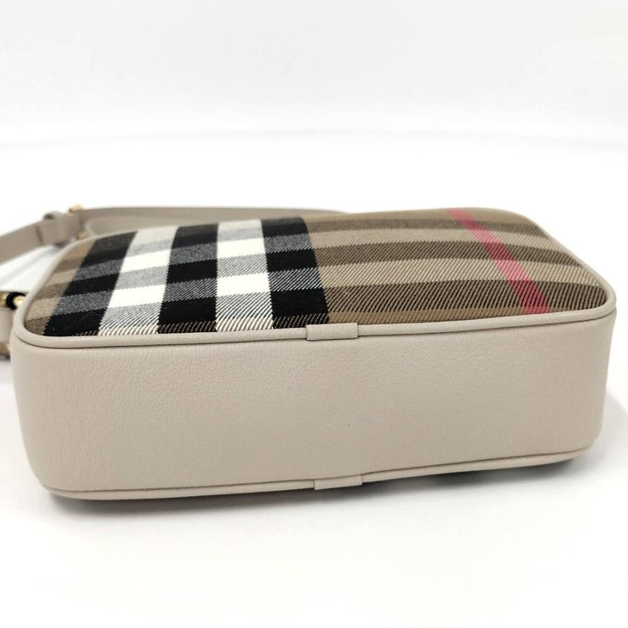 【Burberry 】❤️バーバリー ノバチェック レザー ショルダーバッグ BURBERRY（バーバリー） ショルダーバッグ ノバチェック レザー