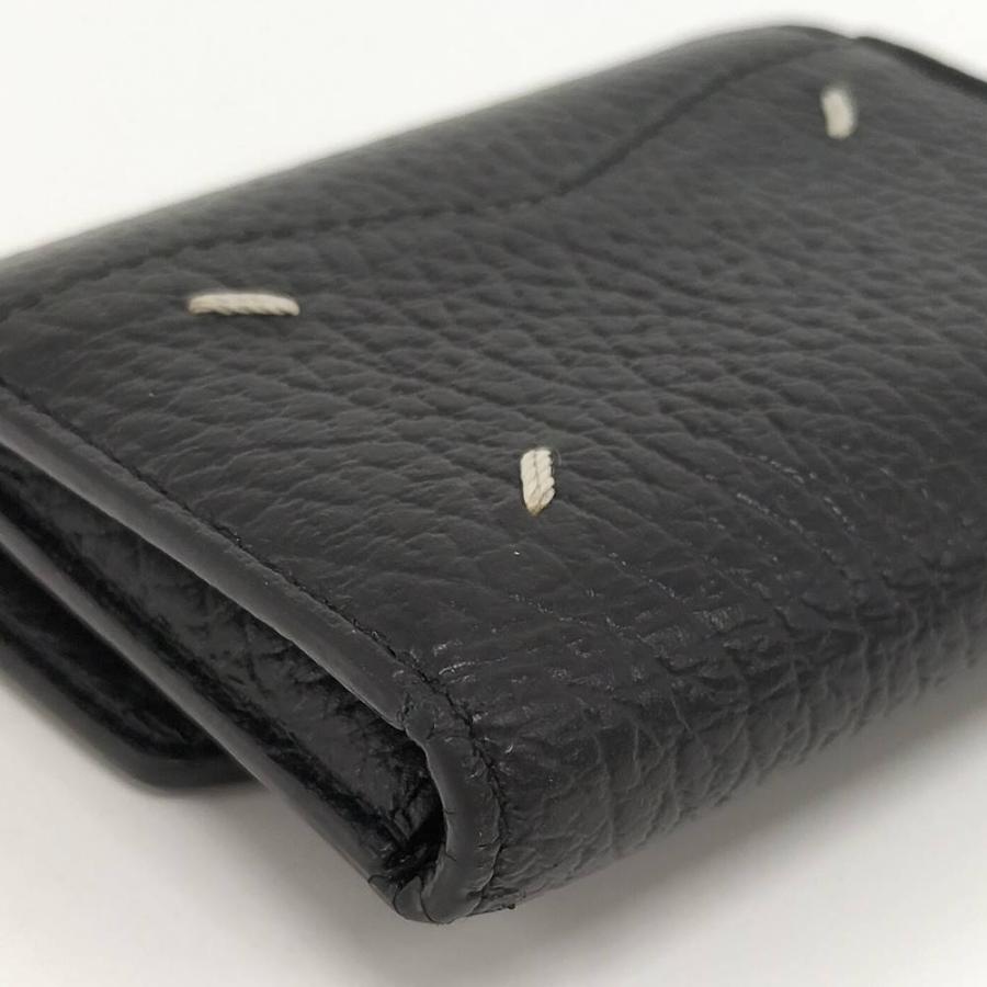 Maison Margiela 三つ折り財布 4ステッチ コンパクトウォレット レザー