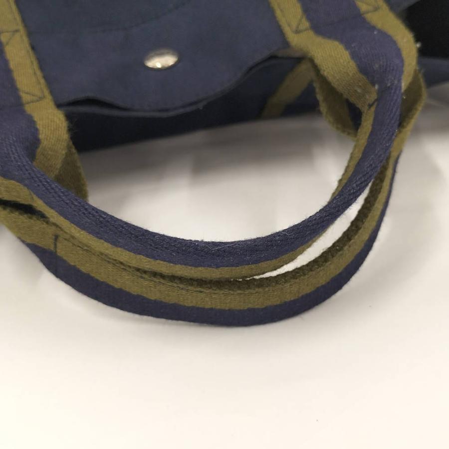 HERMES（エルメス） フールトゥPM ハンドバッグ キャンバス ネイビー
