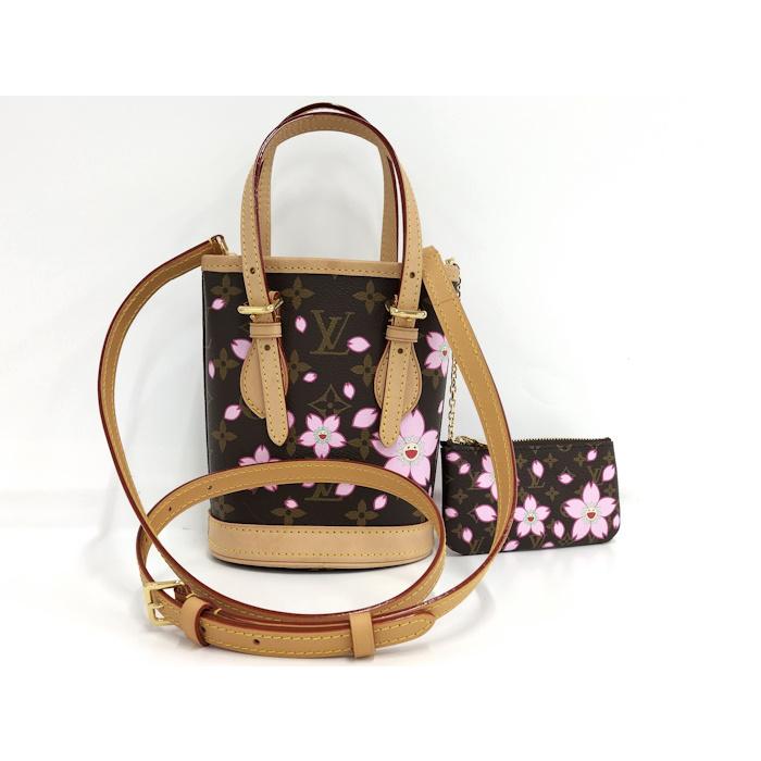 LOUIS VUITTON（ルイ・ヴィトン） ナノバケット モノグラム チェリー