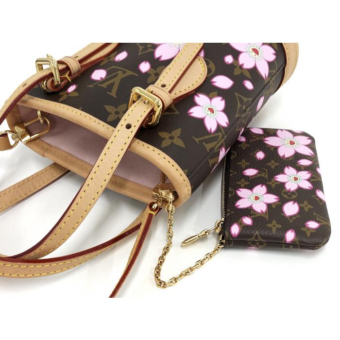 LOUIS VUITTON（ルイ・ヴィトン） ナノバケット モノグラム チェリー