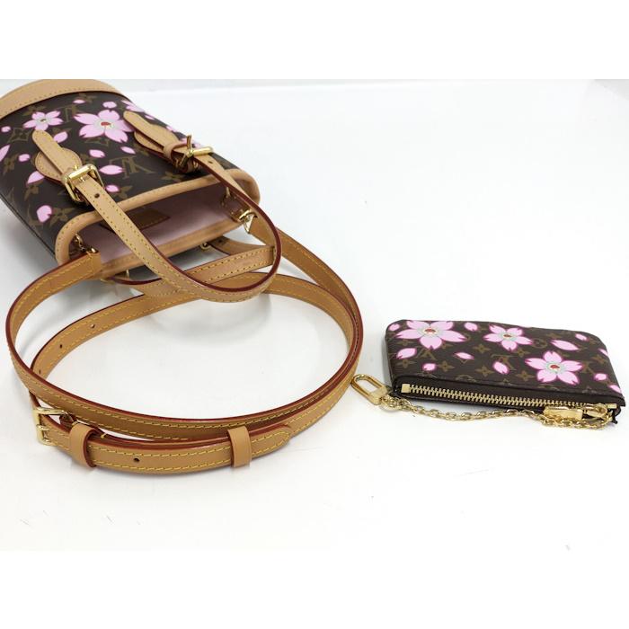 LOUIS VUITTON（ルイ・ヴィトン） ナノバケット モノグラム チェリー