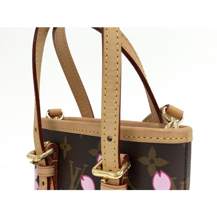LOUIS VUITTON（ルイ・ヴィトン） ナノバケット モノグラム チェリー