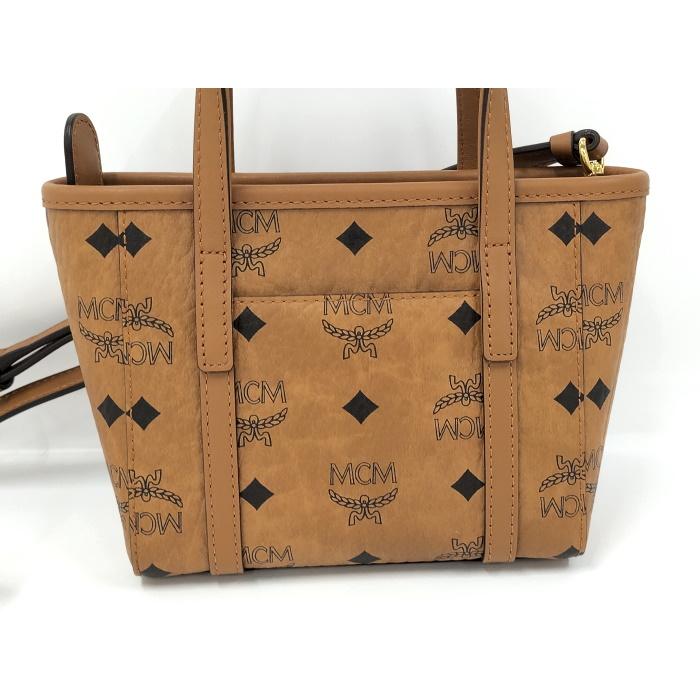 MCM（エムシーエム） トップジップ ショッパー 2WAYバッグ ヴィセトス 