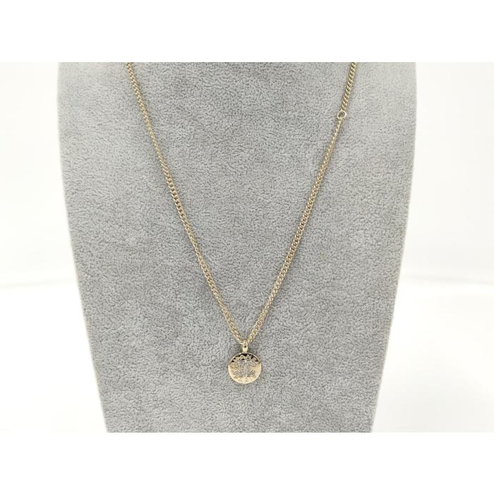 CHANEL（シャネル） ネックレス ココマーク メダル メッキ ゴールド