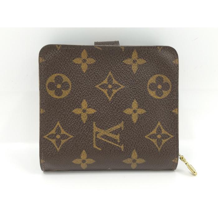 LOUIS VUITTON コンパクトジップ モノグラム グルーム