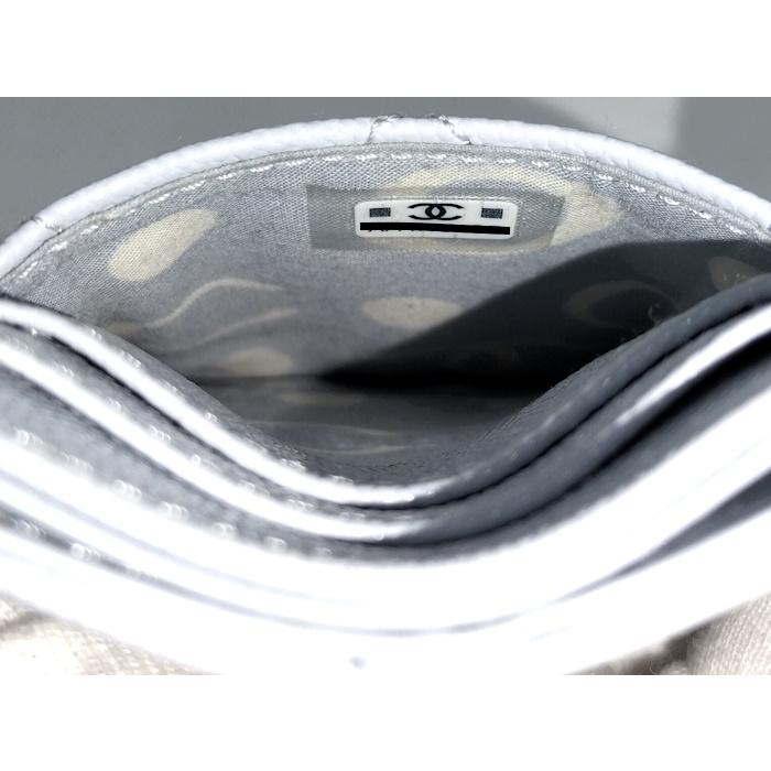 CHANEL（シャネル） カードケース ココマーク キャビアスキン アイス