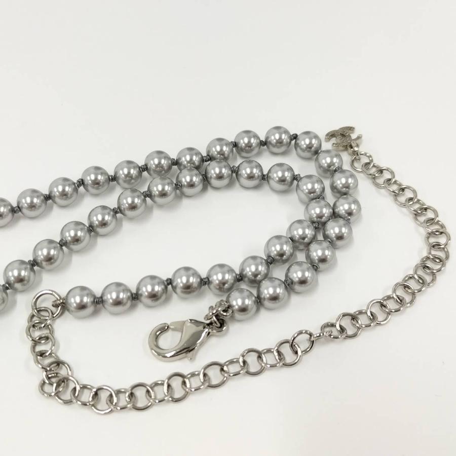 CHANEL（シャネル） ネックレス ココマーク フェイクパール GP メッキ