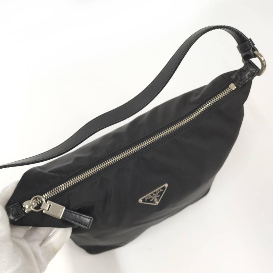 PRADA（プラダ） ハンドバッグ ナイロン ブラック BR1812 : JJ