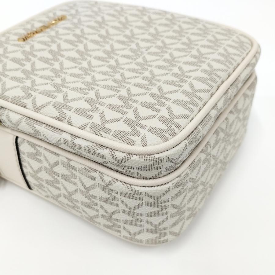 MICHAEL KORS ショルダーバッグ MKシグネチャー PVC ホワイト MICHAEL KORS（マイケルコース） ショルダーバッグ MKシグネチャー PVC