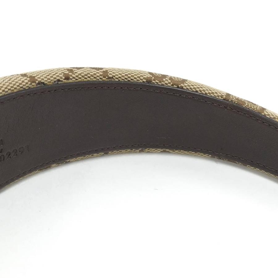 GUCCI（グッチ） カチューシャ ヘアバンド GGキャンバス ベージュ系