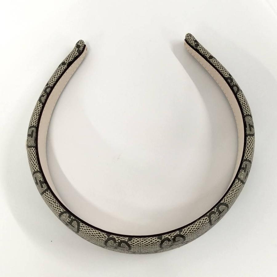 GUCCI（グッチ） GUCCI GGスプリーム ヘアバンド カチューシャ