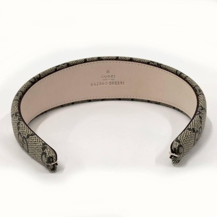 GUCCI（グッチ） GUCCI GGスプリーム ヘアバンド カチューシャ