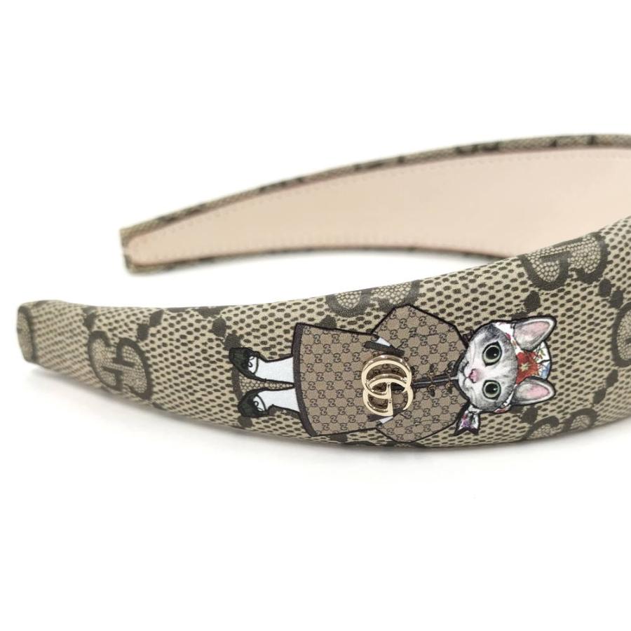 GUCCI（グッチ） GUCCI GGスプリーム ヘアバンド カチューシャ