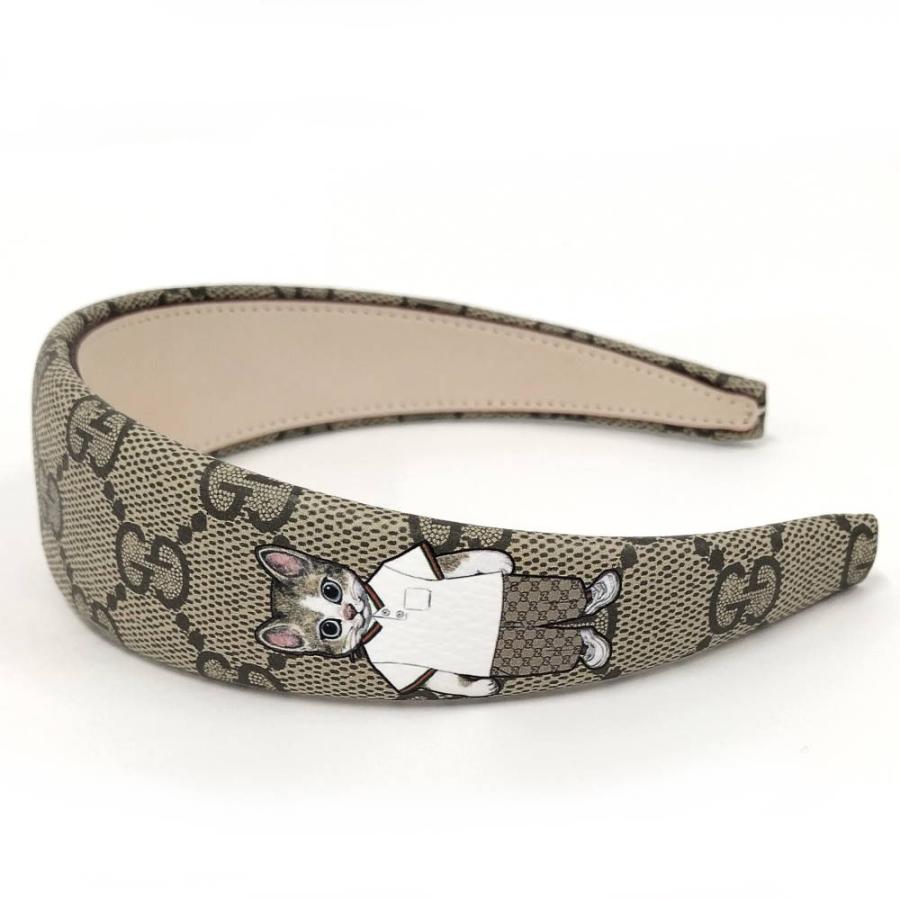 GUCCI（グッチ） GUCCI GGスプリーム ヘアバンド カチューシャ