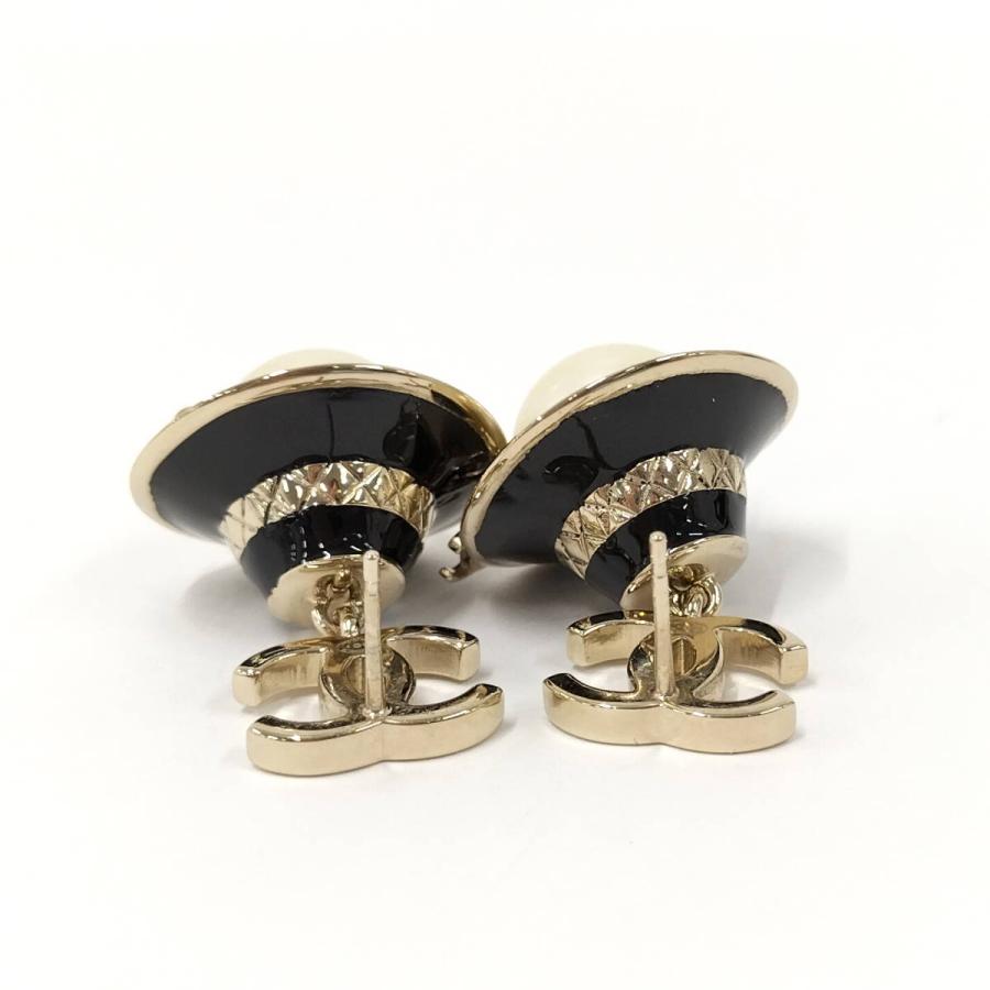 CHANEL（シャネル） ピアス ドール フェイクパール メッキ ゴールド