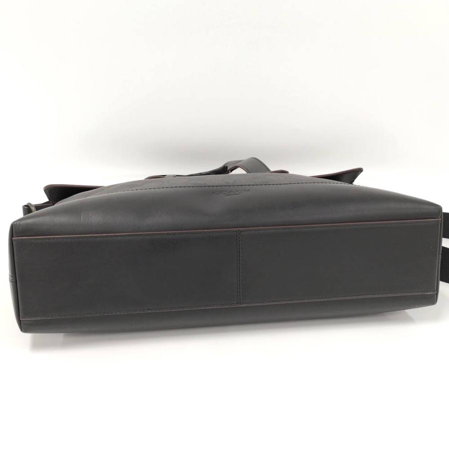 COACH シグネチャー 2way ビジネスバッグ PVCレザー　ブラック COACH（コーチ） COACH 2WAYショルダー ビジネスバッグ シグネチャー
