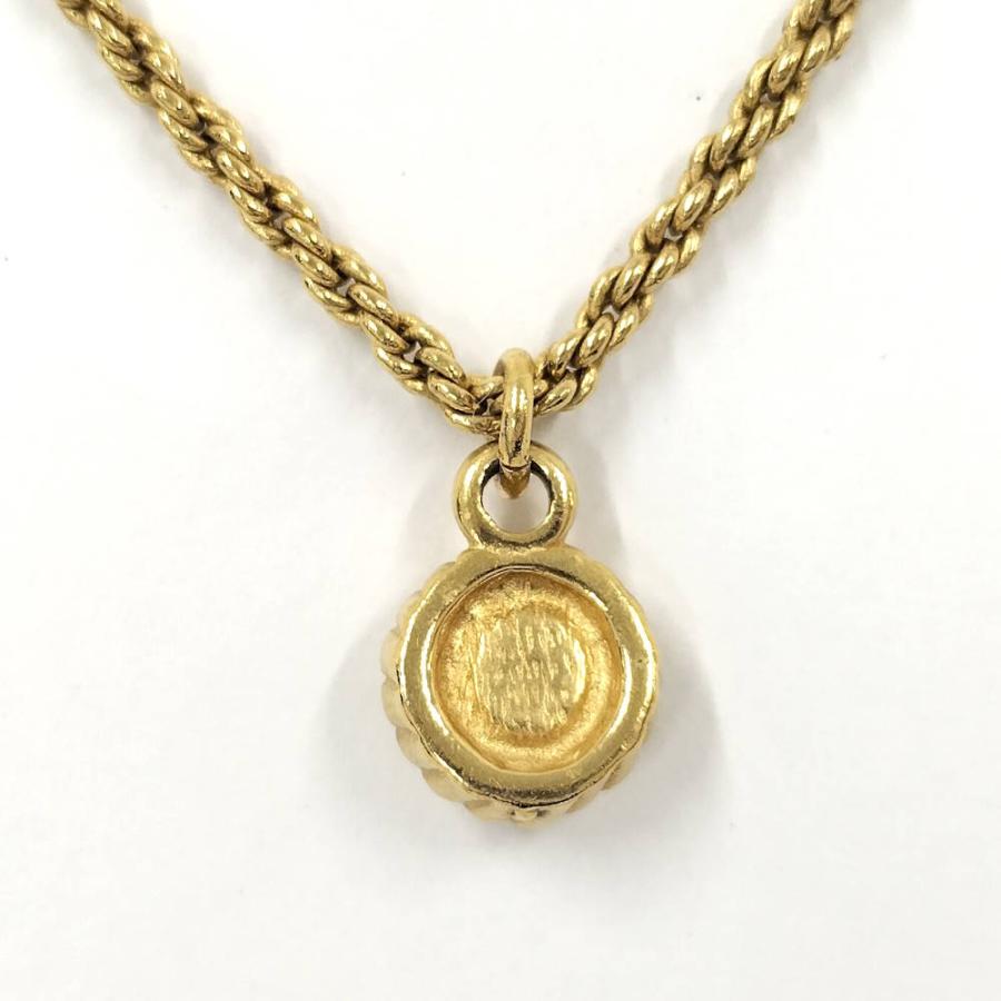 極美品★クリスチャンディオール　ネックレス　ゴールド　ラインストーン　DIOR Christian Dior（クリスチャン・ディオール） ネックレス メッキ
