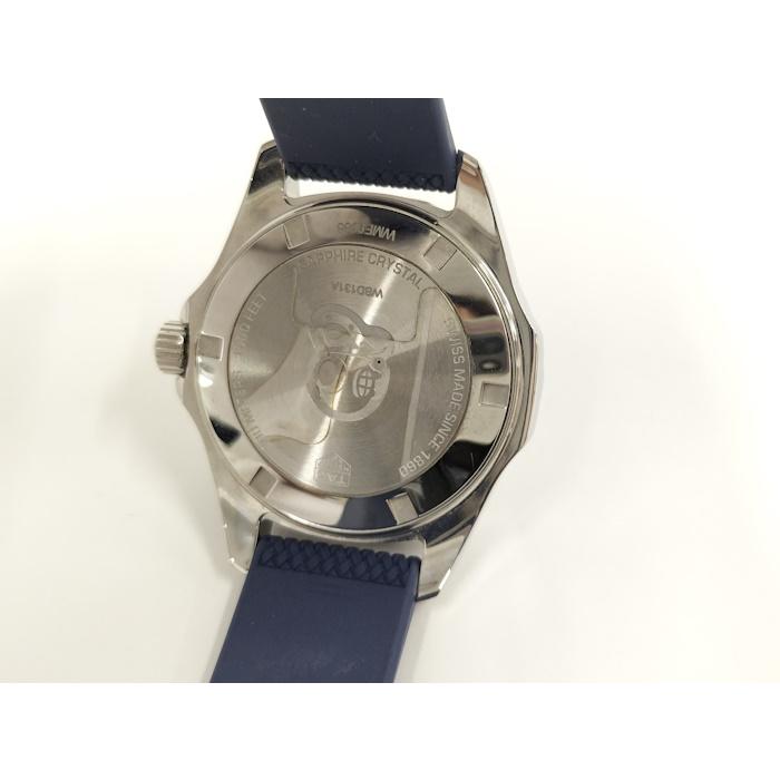 TAG HEUER アクアレーサー ホワイトシェル SS ラバー クォーツ WBD131A.FT6170の画像