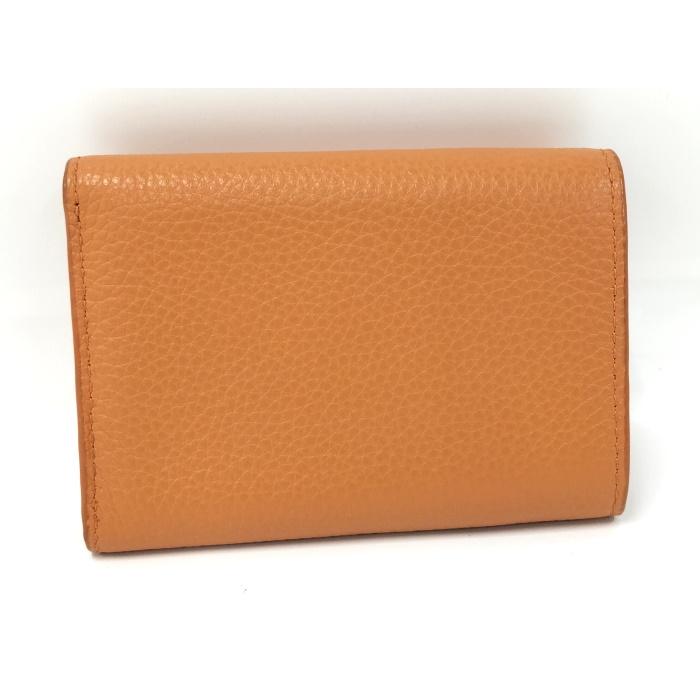 miu MIU 三つ折り財布 オレンジ 5MH021 : JJコレクション ヤフー