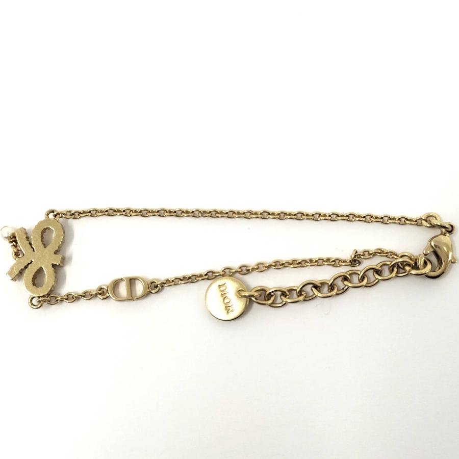クリスチャンディオール リボン ラインストーン ブレスレット dior Christian Dior ル ヌー ドゥ ディオール ブレスレット リボンモチーフ