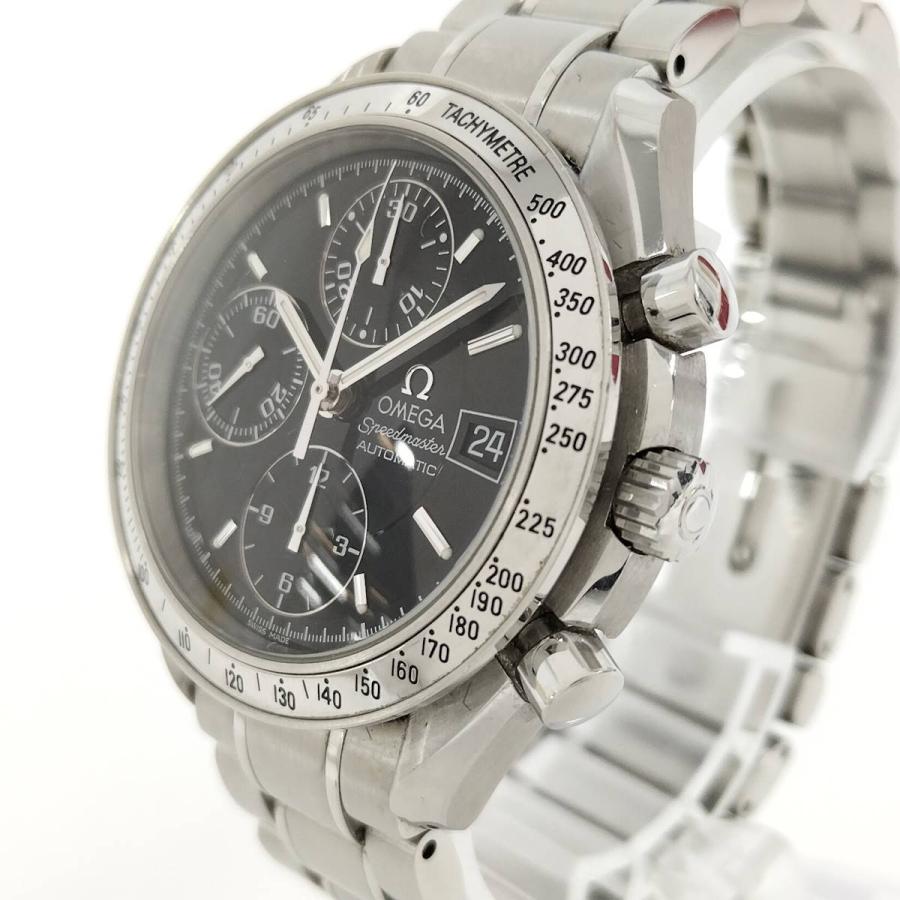 OMEGA（オメガ） スピードマスター 自動巻き SS ブラック文字盤