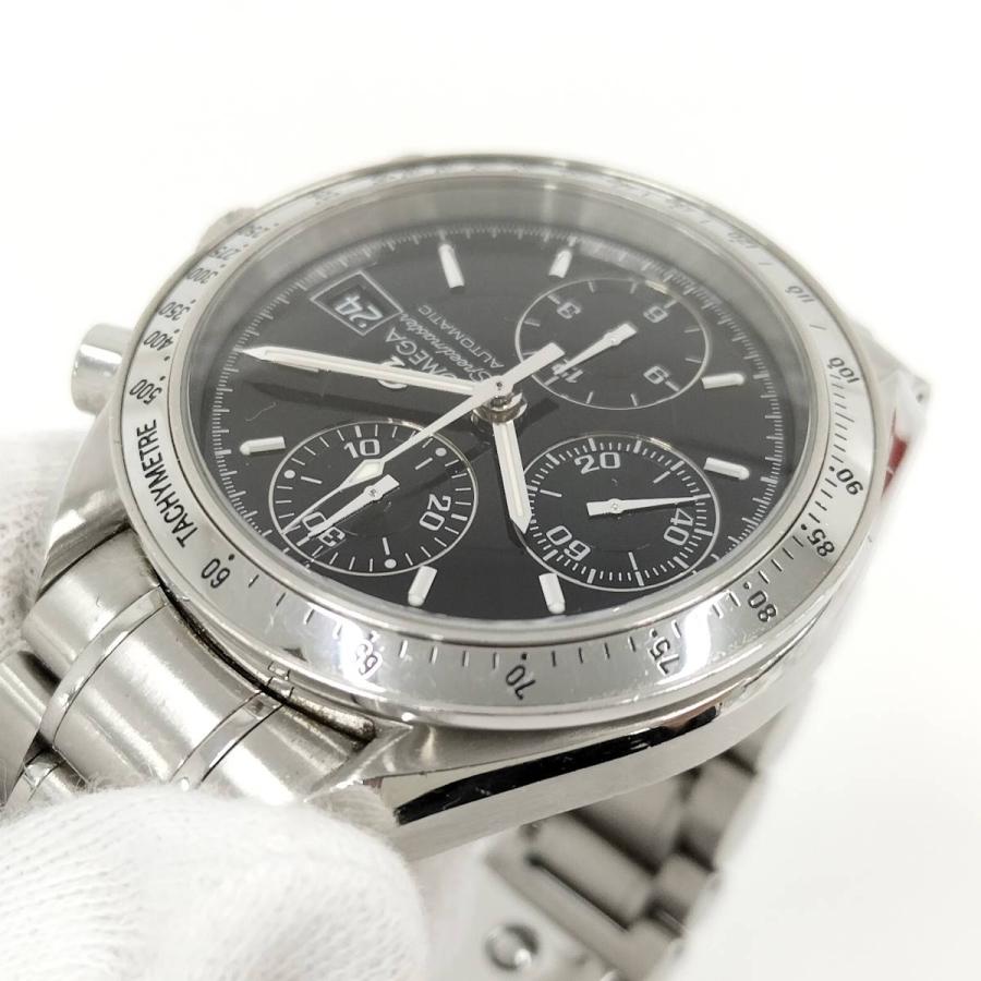 オメガ スピードマスター 自動巻き 不動 SS 黒文字盤 3513.50 OMEGA（オメガ） スピードマスター 自動巻き SS ブラック文字盤