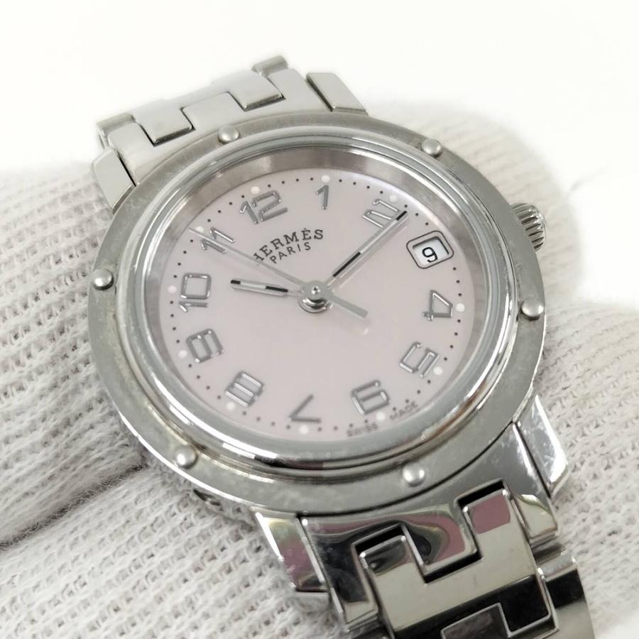 HERMES（エルメス） クリッパー ナクレ レディース 腕時計 SS クオーツ