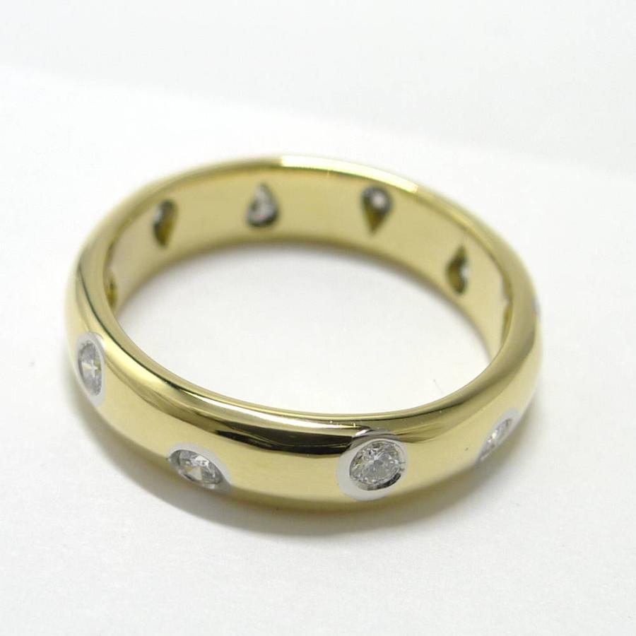 TIFFANY&Co.（ティファニー） ドッツリング 750YG K18YG Pt950