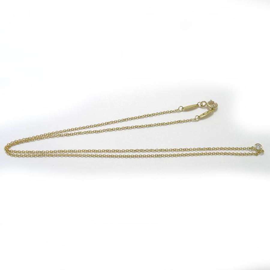 Tiffany＆Co. ネックレス バイザヤード 750YG K18YG イエローゴールド ダイヤモンド 約1.8g_2