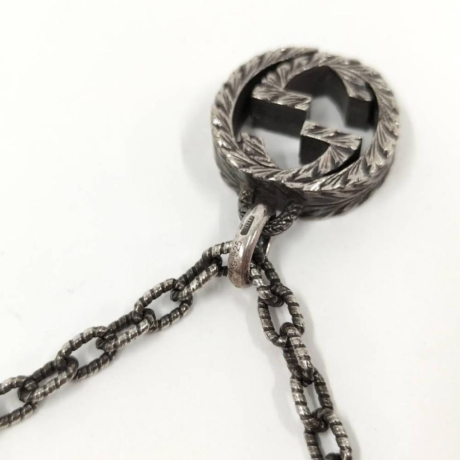 GUCCI（グッチ） ネックレス インターロッキングG SV925 17.3g 457109
