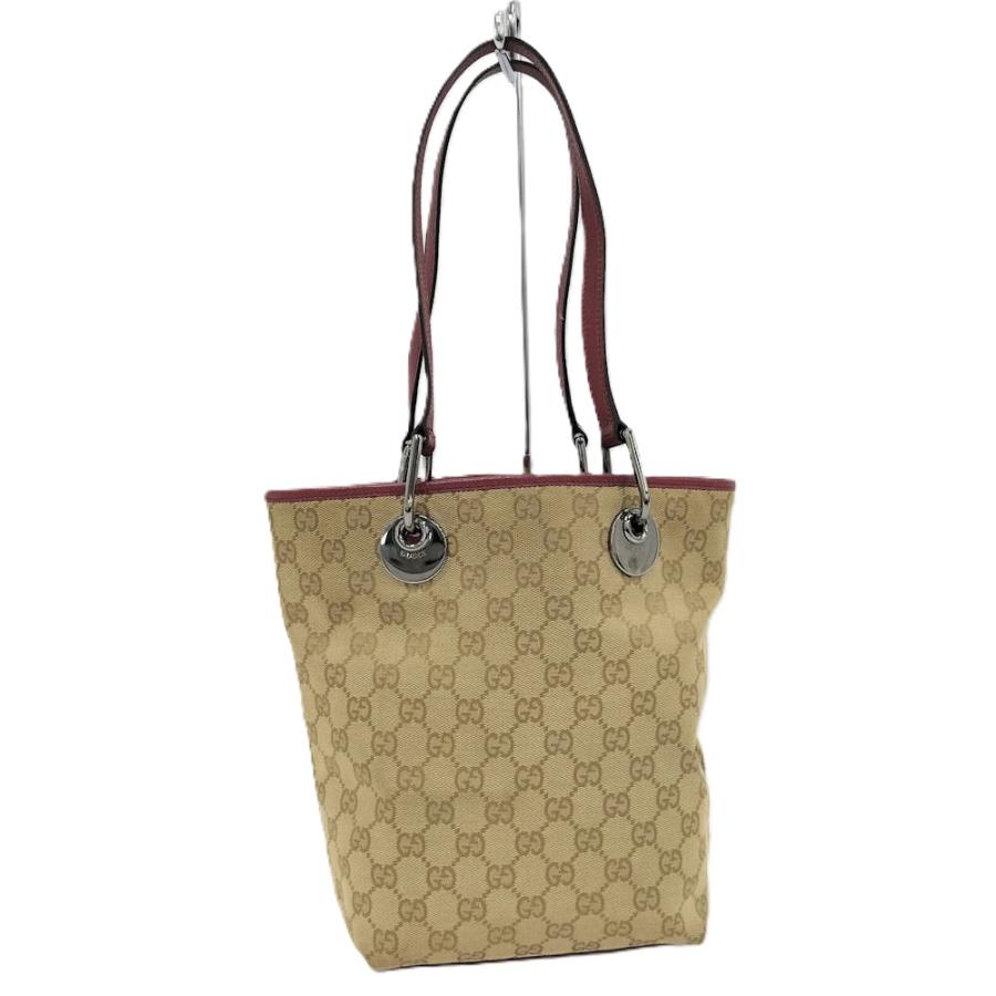 GUCCI（グッチ） ショルダーバッグ GGキャンバス ベージュ 120840 : JJ
