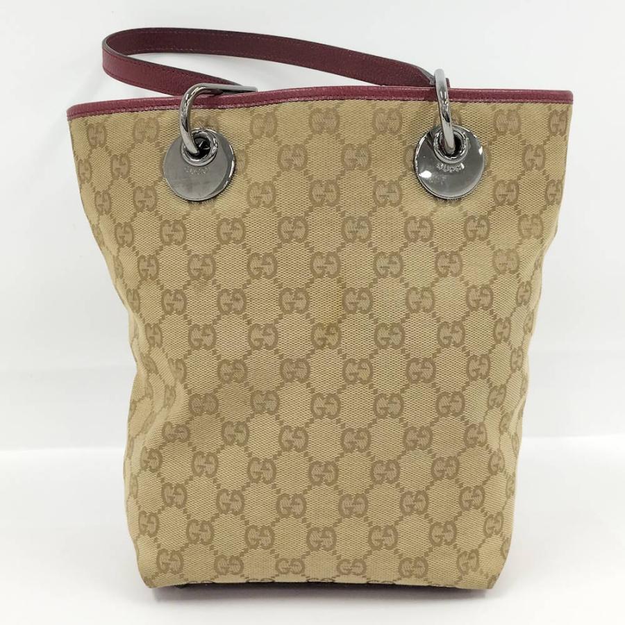 GUCCI（グッチ） ショルダーバッグ GGキャンバス ベージュ 120840 : JJ