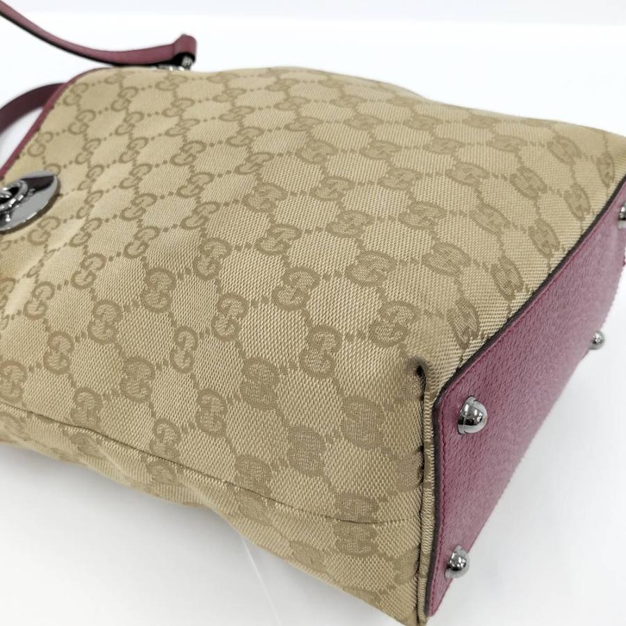 GUCCI（グッチ） ショルダーバッグ GGキャンバス ベージュ 120840 : JJ