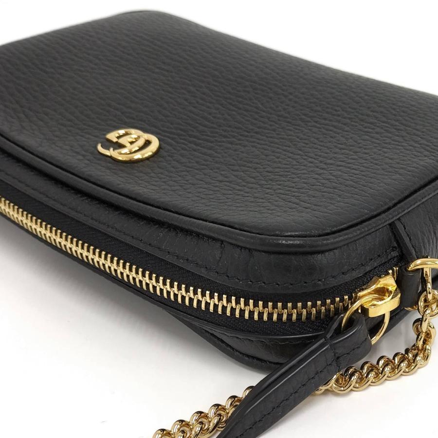 GUCCI（グッチ） チェーンショルダーバッグ GGマーモント ミニカメラ