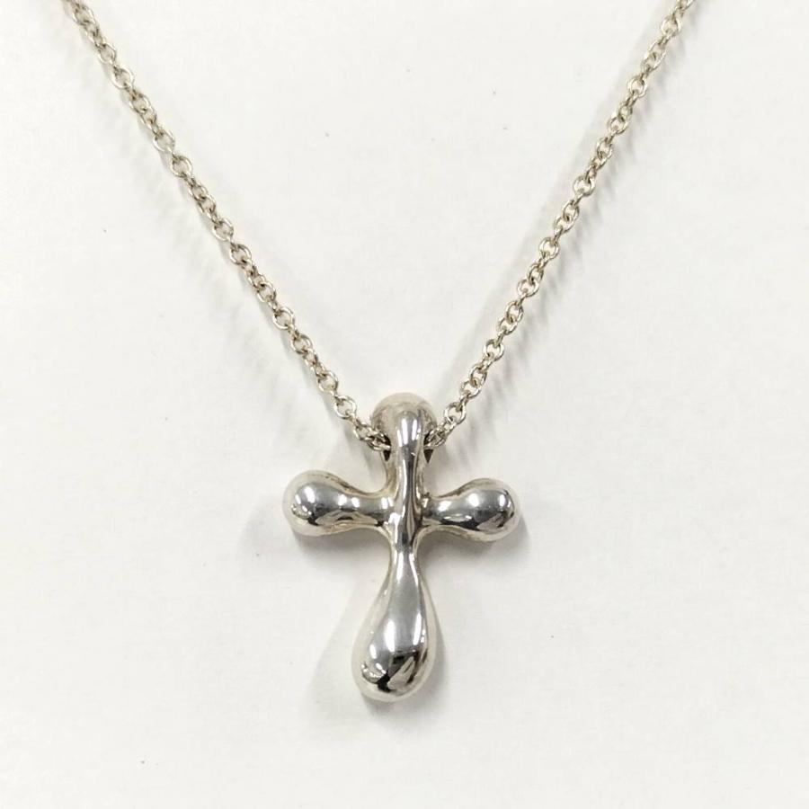 Tiffany&Co. ネックレス スモール クロス エルサ ペレッティ シルバー SV925_1