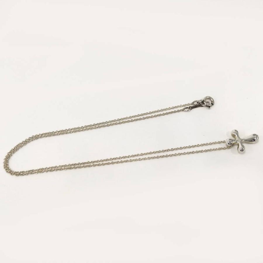 Tiffany&Co. ネックレス スモール クロス エルサ ペレッティ シルバー SV925_2