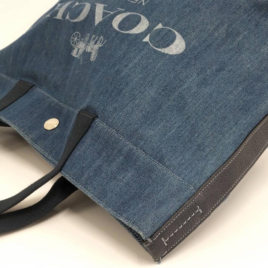 COACH（コーチ） トートバッグ ネイビー デニム F67415 : JJ