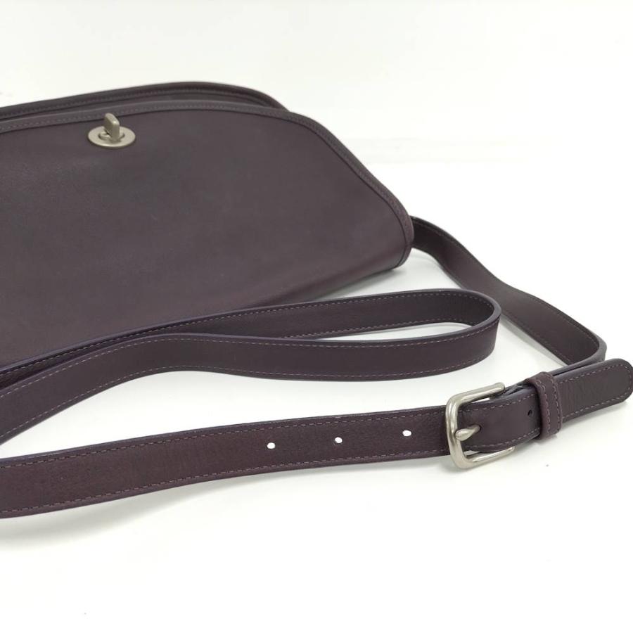 COACH（コーチ） オールドコーチ ショルダーバッグ レザー パープル